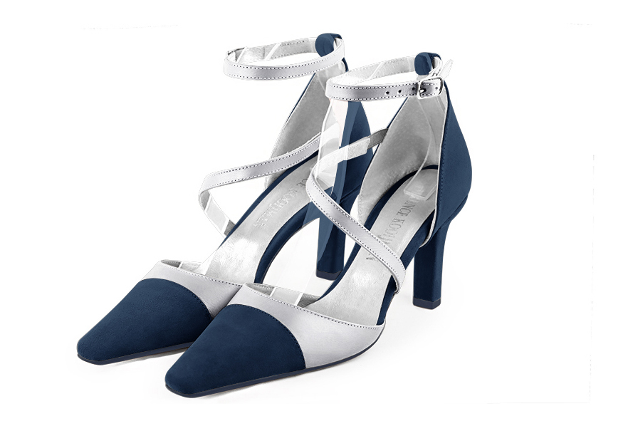 argent platine dress shoes for women - Florence KOOIJMAN